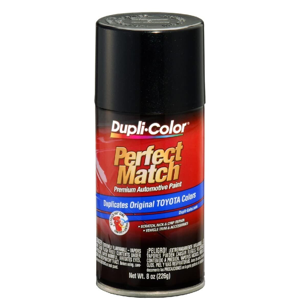 Dupli-Color EBTY16227 Perfect Match Automotive Spray Paint – Toyota Black…