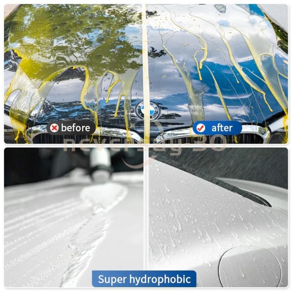 1/2/3X Car Coating Spray,New Quick Effect Coating Agent Spray w/Sponge and Cloth