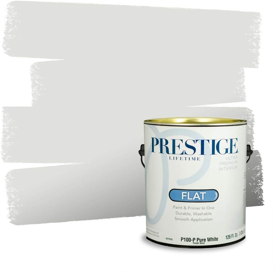 PRESTIGE Paints Interior Paint and Primer In One, 1-Gallon, Flat, Comparable