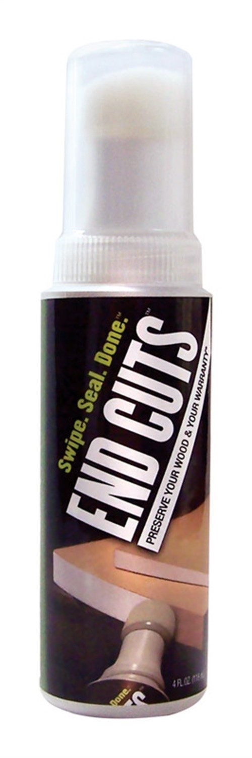 EndCuts ECW Indoor/Outdoor White Latex Sealing Primer 4 oz. for Wood Surfaces