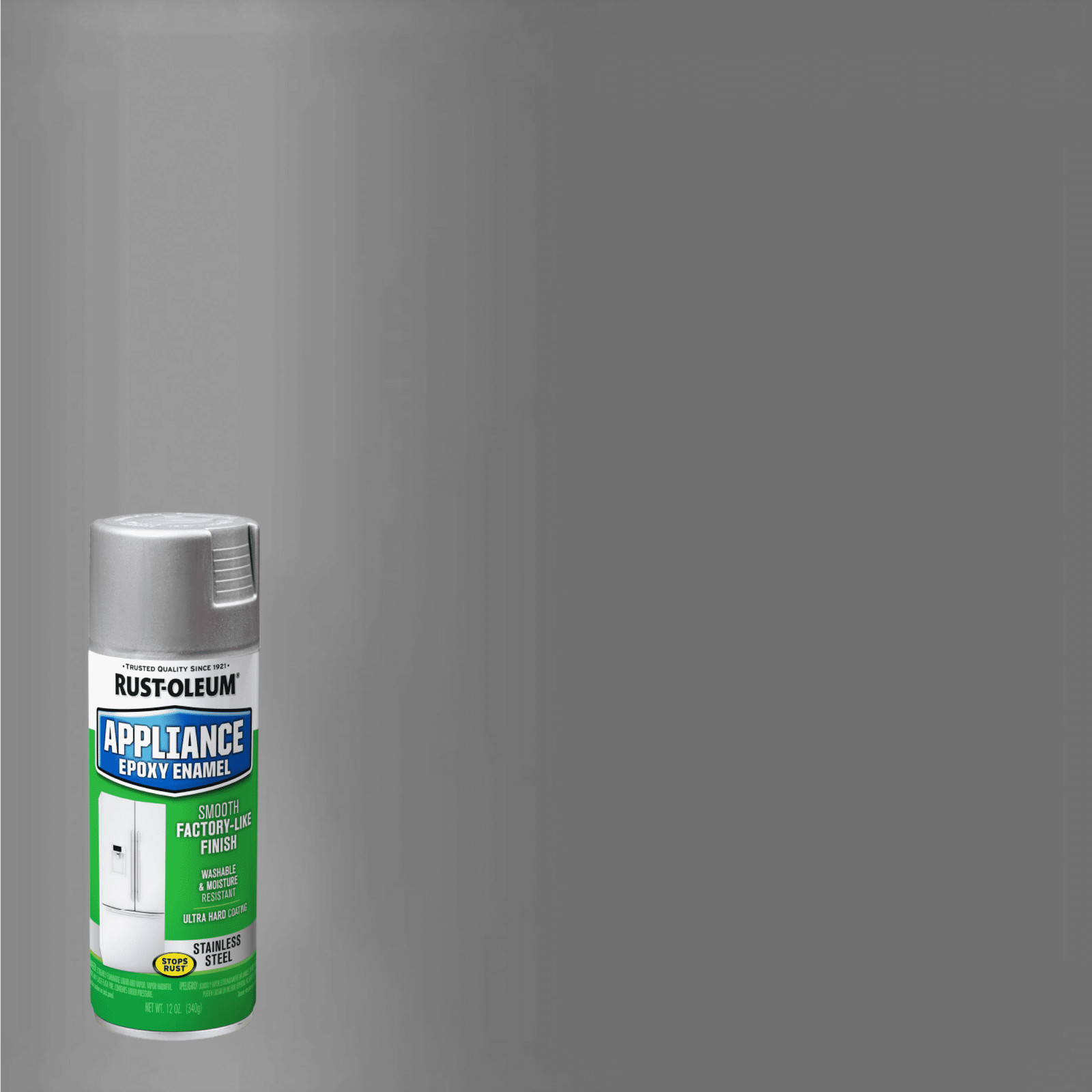 6 Pack Stainless Specialty Metallic Appliance Enamel Spray Paint- 12 oz