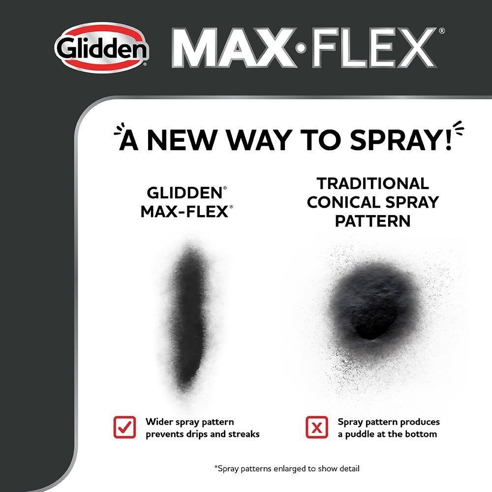 3Pack Glidden Max Flex Brick Red Spray Paint Primer 12oz Satin Interior/Exterior