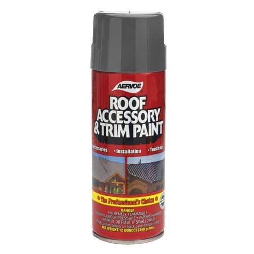 Aervoe 1608 12 oz Slate Gray Roof Accessory & Trim Spray Paint
