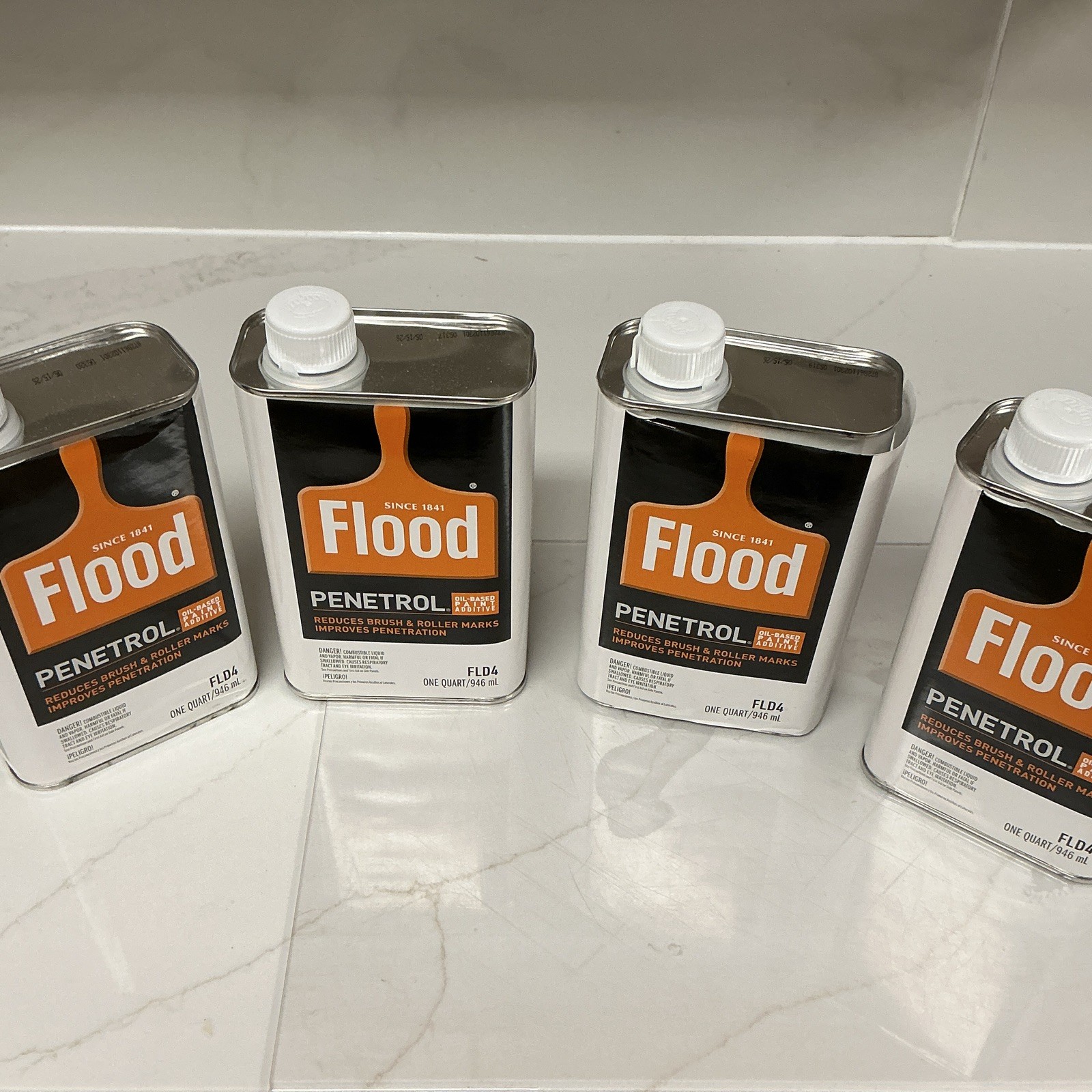 Flood Penetrol Oil-Based Paint Additive, FLD4, 1 Quart (946 mL) 4 quarts total