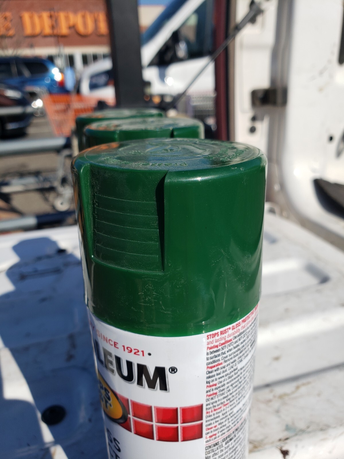 3 PACK Rust-Oleum 7738830 Stops Rust Spray Paint, 12-Ounce, Gloss Hunter Green