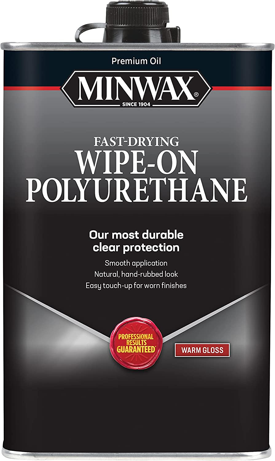 Minwax 60900000 Wipe-On Poly, Quart, Gloss, 32 Fl Oz
