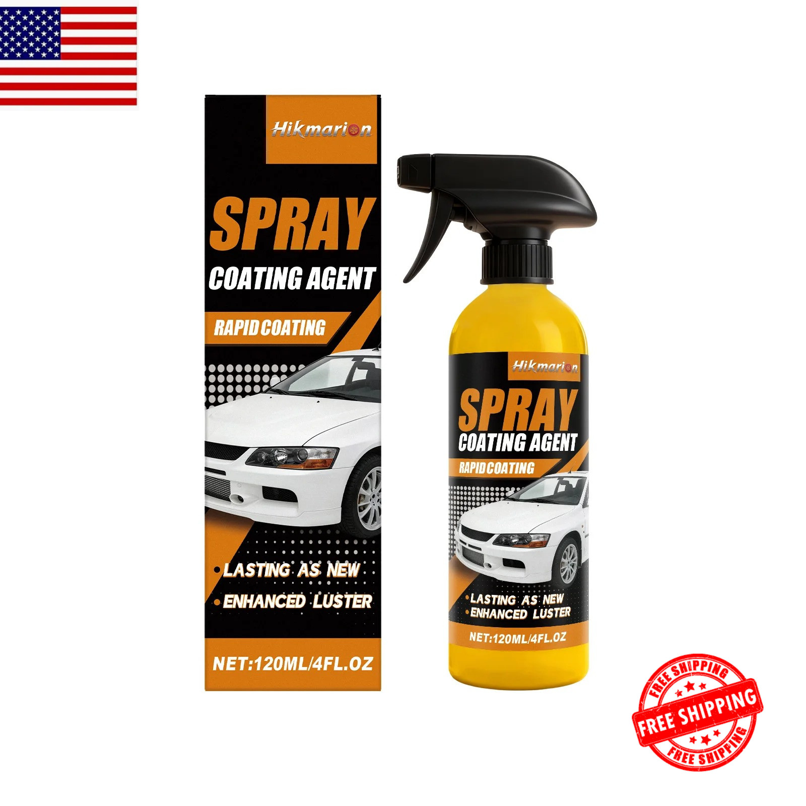 1Pack 300ml Car Coating Spray Car Paint Spray Coating Agent Antifouling New