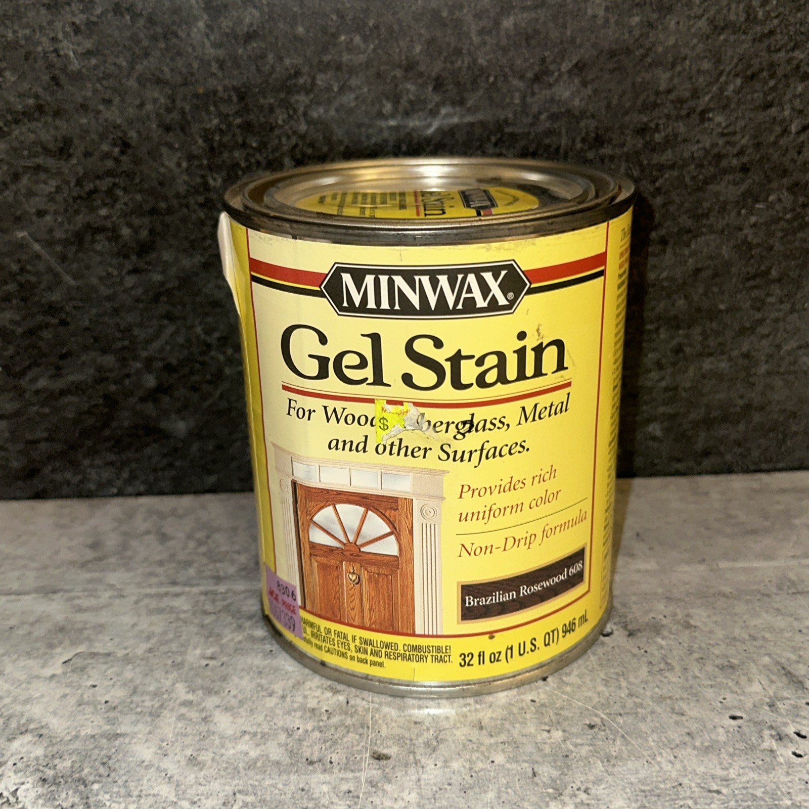 Minwax Gel Stain for Interior Wood Surfaces 1 Quart Brazilian Rosewood READ
