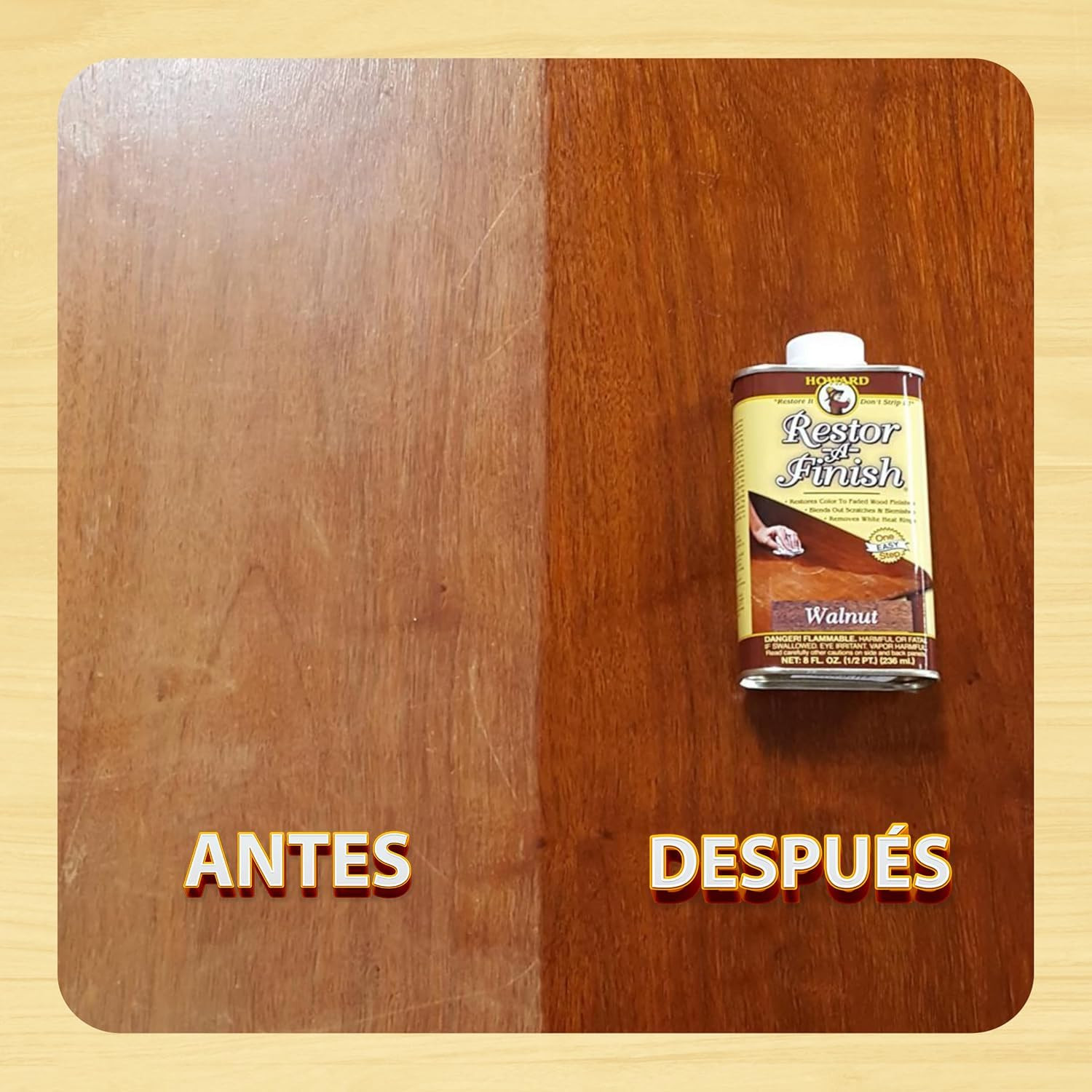 Products Restor-A-Finish, Wood Stain to Restore a Finish for Wood Surfaces, Gold