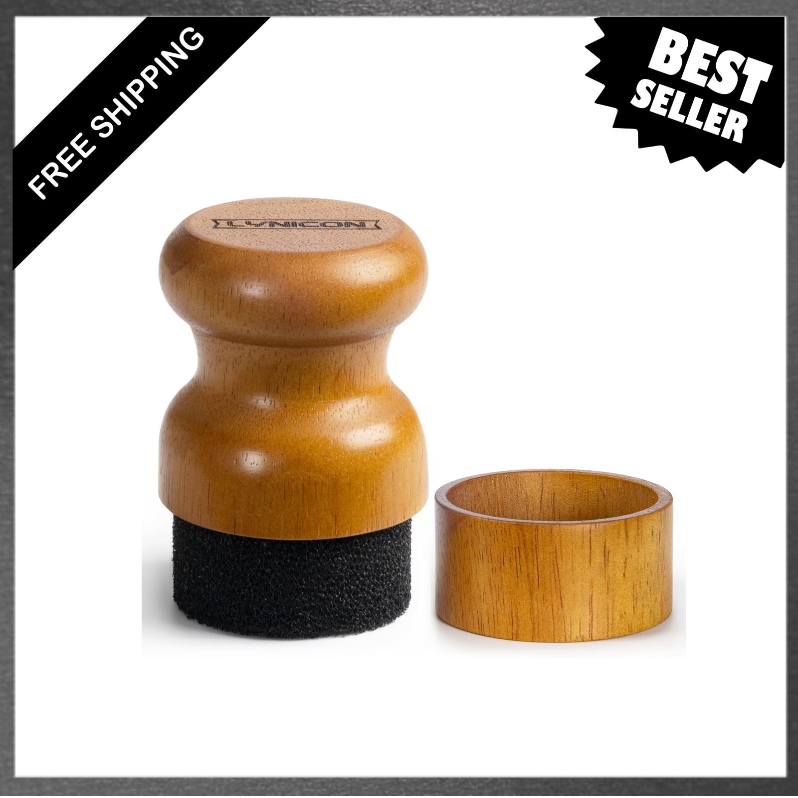 Cutting Board Oil Wax Applicator, Wood Brush, Food Grade Mineral Oil