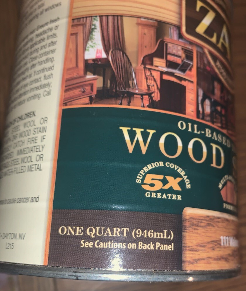 Zar Interior Stain, 111 Walnut, Quart