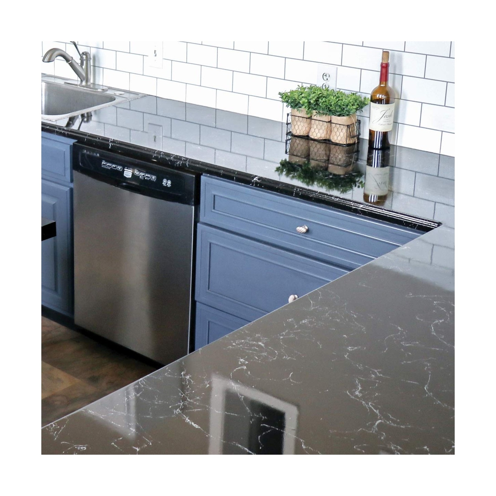 Giani Marble Easy Epoxy Countertop Paint Kit (Belgotta Black) Belgotta Black