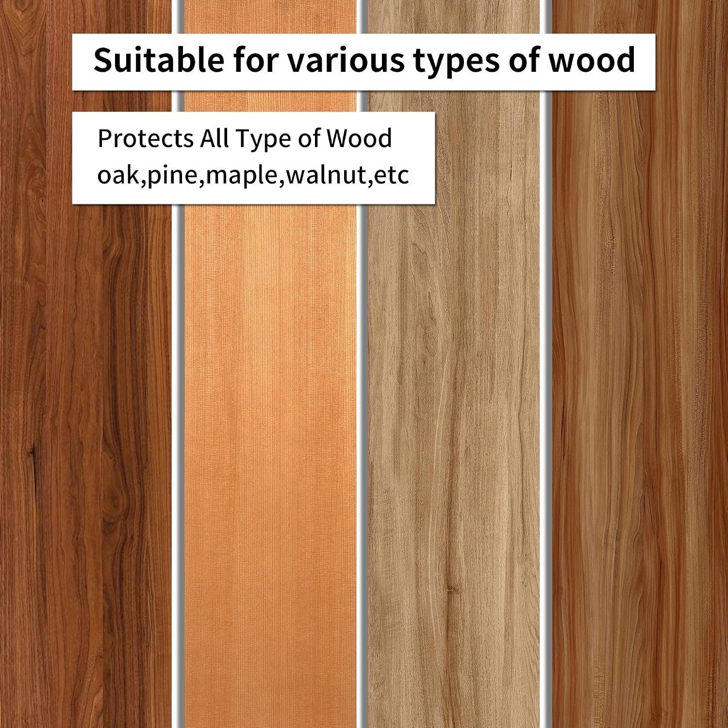 Pure Tung Oil 16oz Food Grade Waterproof Wood Sealer for Furniture & Floors