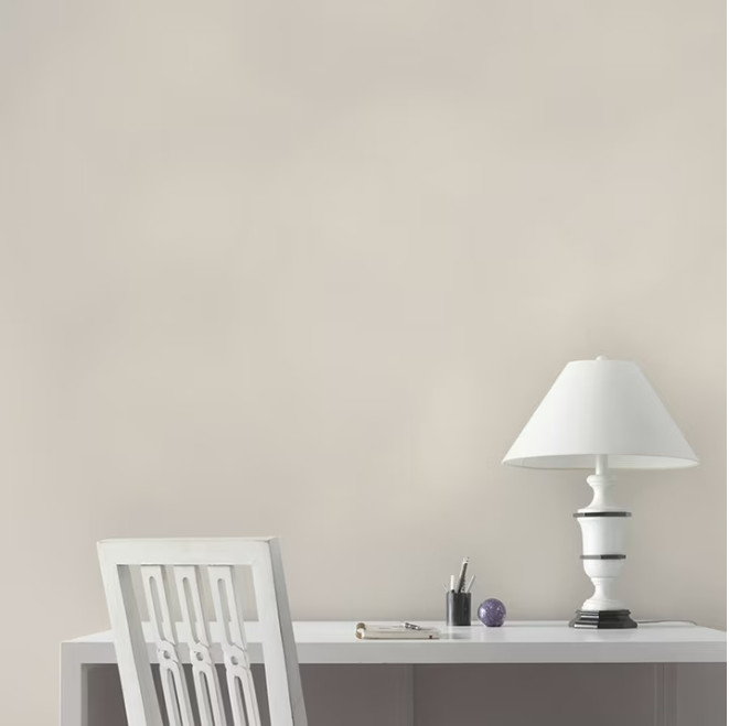 Glidden Quick Cover Interior Latex Paint Flat, Antique White, 5 Gallon