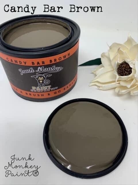 Junk Monkey Paint Company Clay and Mineral Paint- Candy Bar Brown