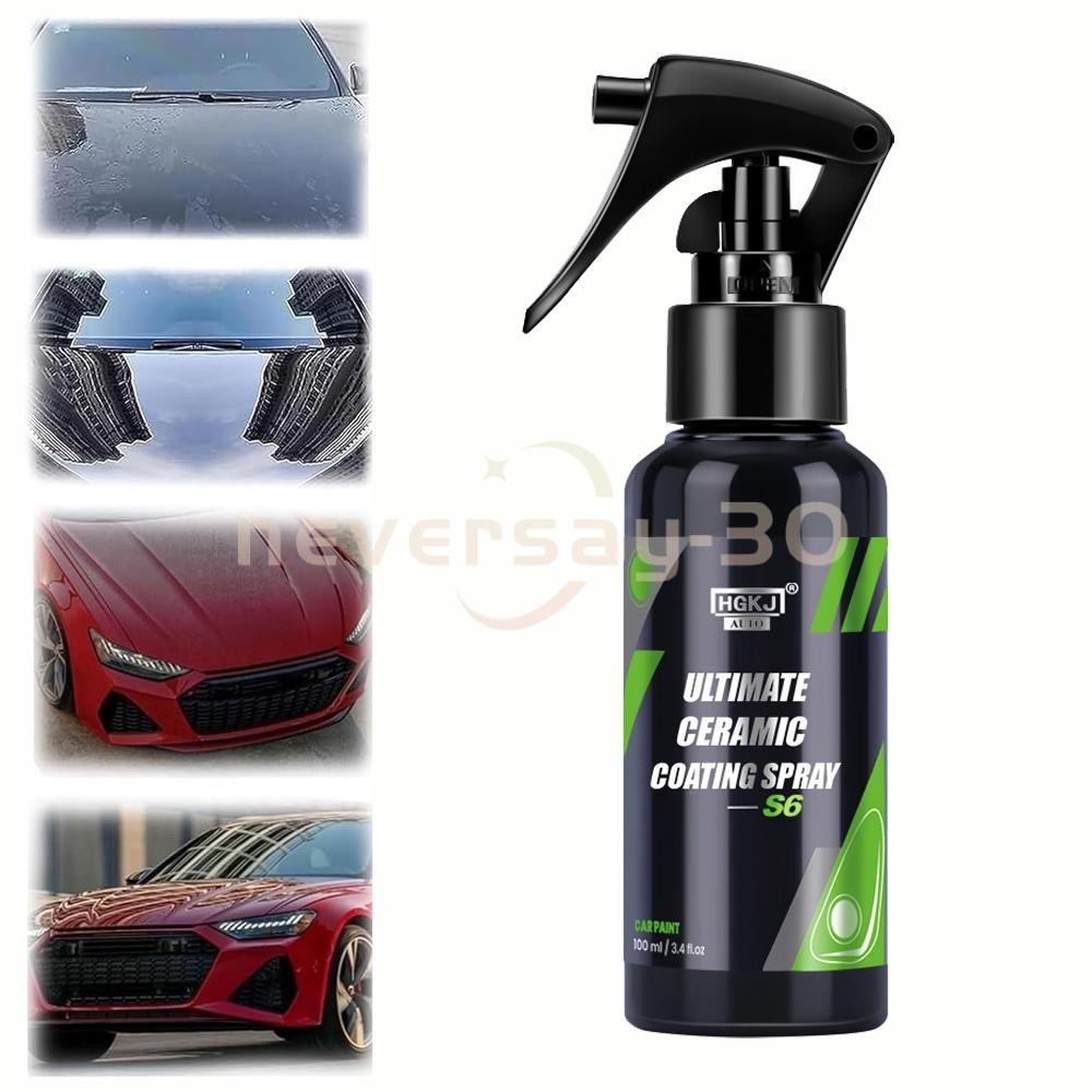 1/2/3X Car Coating Spray,New Quick Effect Coating Agent Spray w/Sponge and Cloth