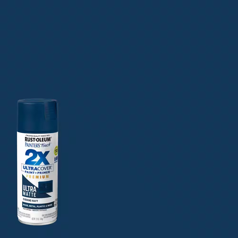 12 Oz. Matte Evening Navy Ultra Cover General Purpose Spray Paint (Case of 6)