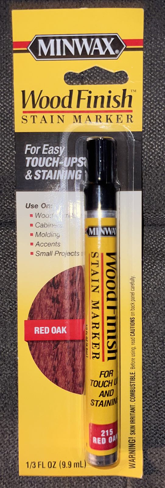 Minwax Wood Finish stain Marker Red Oak#215 .33 oz. ideal for touch-ups on wood