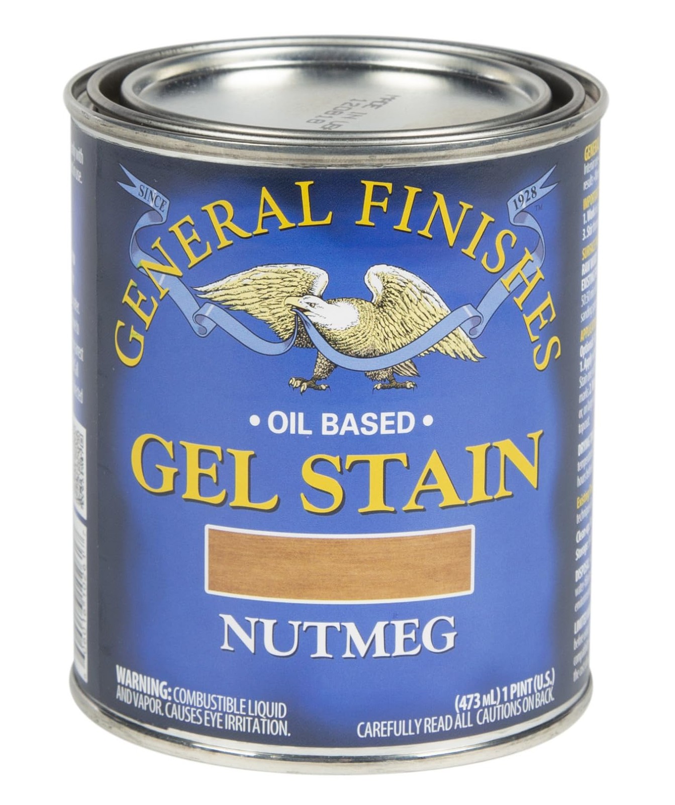 Oil Base Gel Stain, 1 Pint, Nutmeg