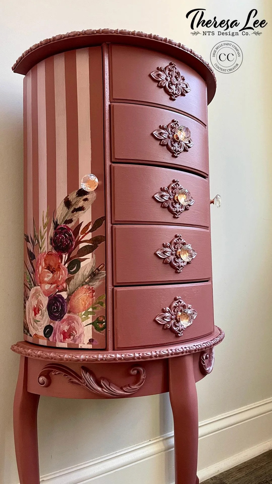DESERT ROSE | Dixie Belle Silk Paint | deep mauve | Furniture Paint