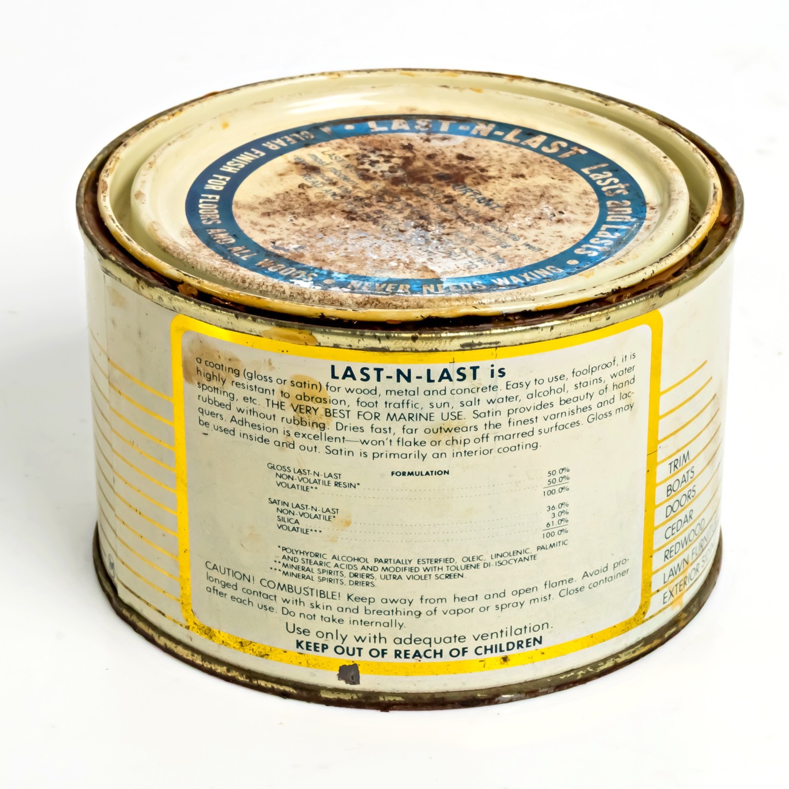 Last-N-Last Polyurethane Gloss Finish – One Pint – Vintage