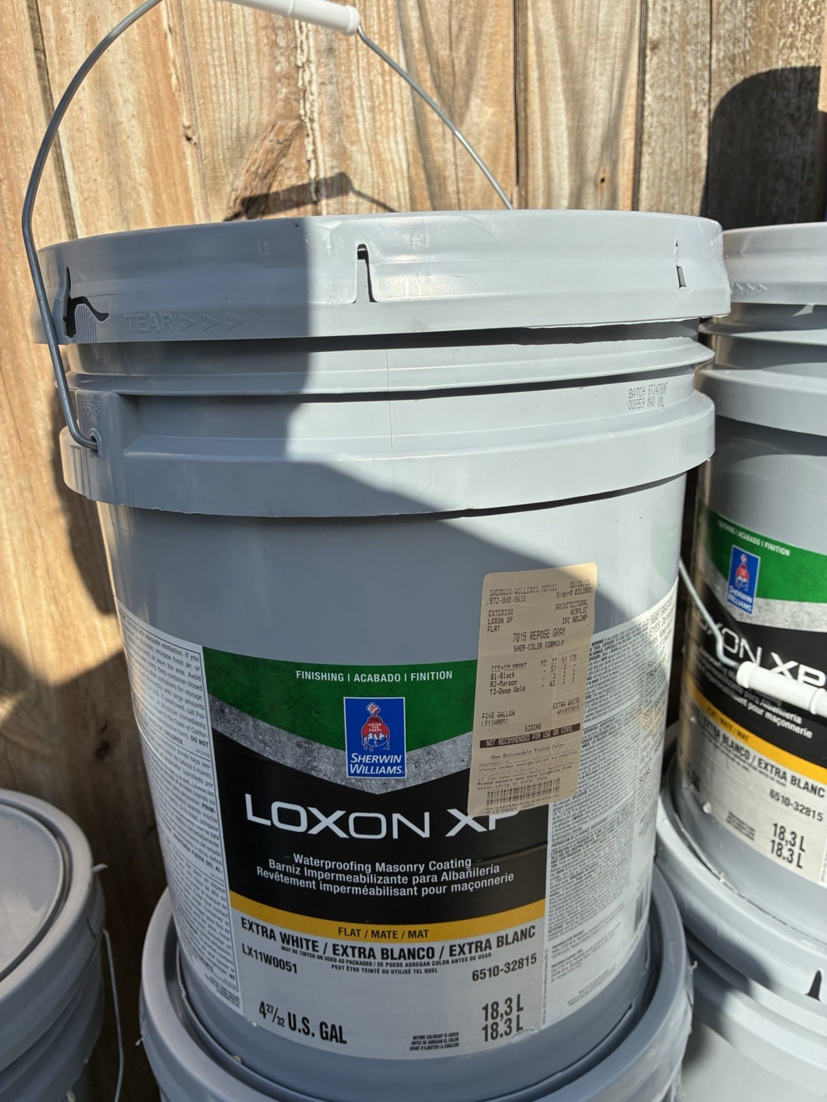 Sherwin-Williams Loxon XP Exterior Masonry Coating Flat Waterproofing 5 gal