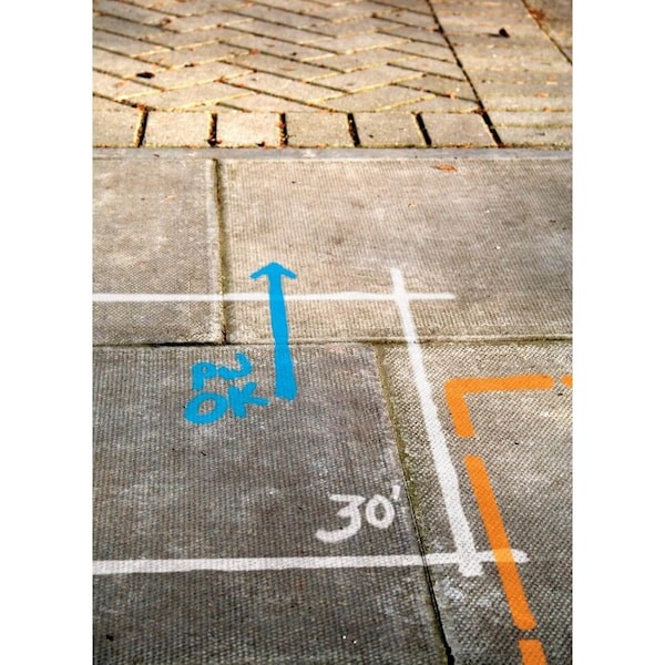 Rust-Oleum 264694 Construction Marking Paint, 17 Oz., Caution Blue, Water -Based