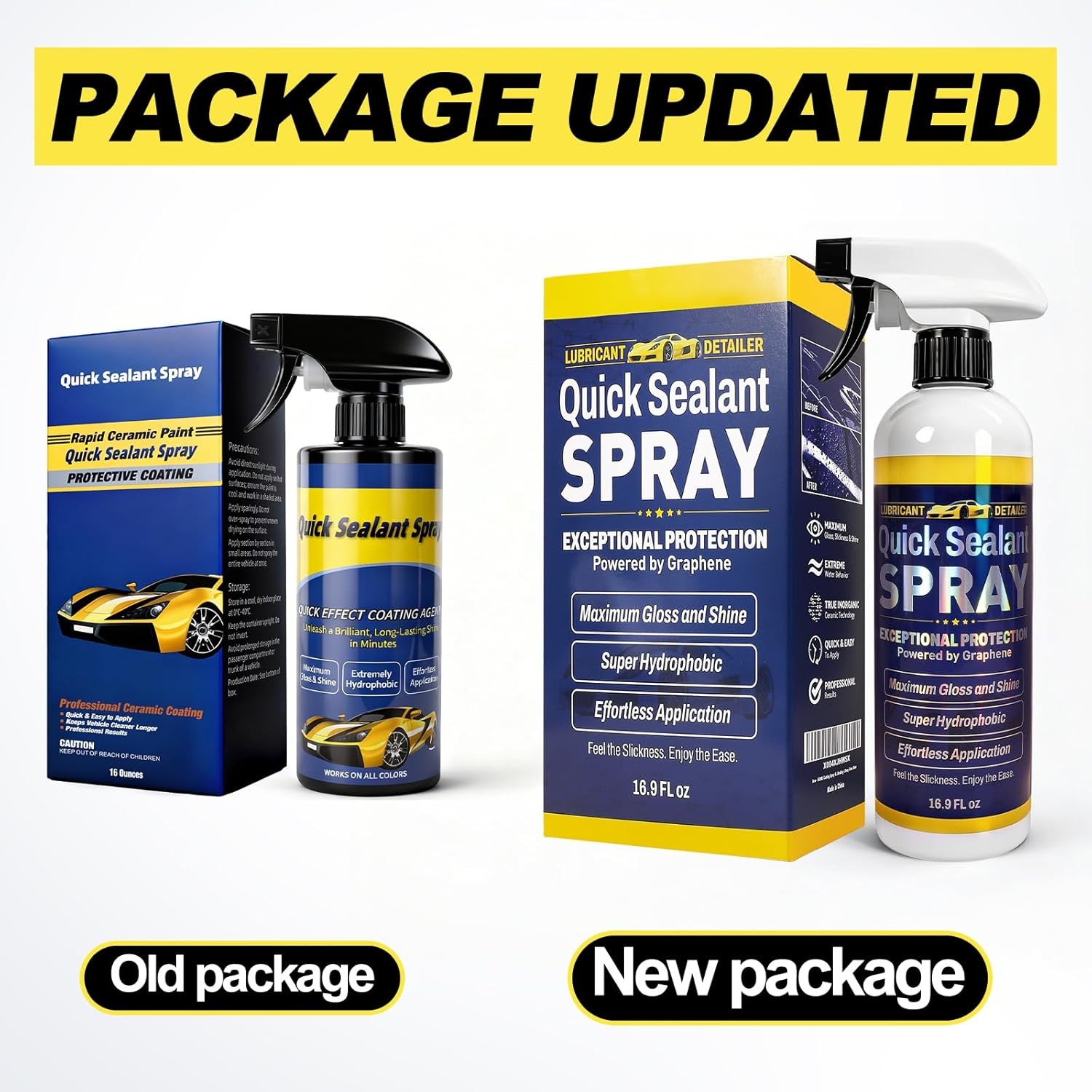 500ML Auto Ceramic Coating Spray for Car & Motorcycle Paint Protection