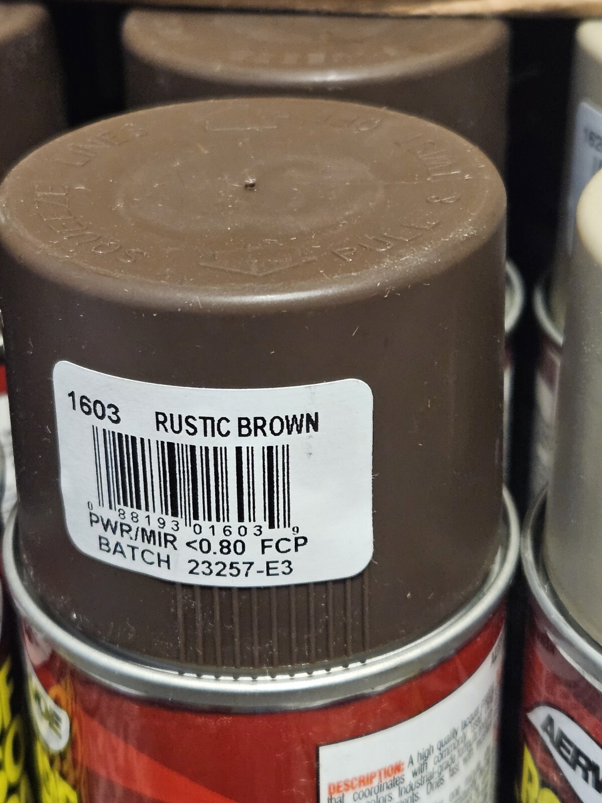 2 Pack Aervoe 1603 12-Oz Rustic Brown Roof Accessory & Tile Trim Paint Value