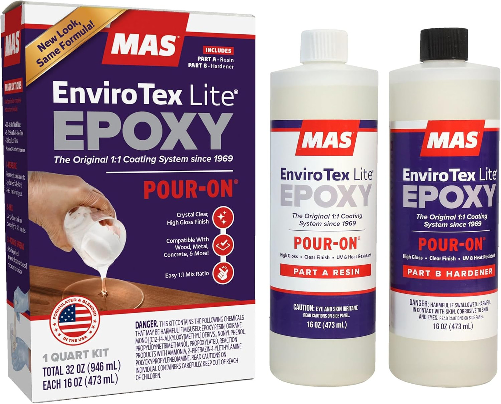 Environmental Technology 2032 32-Ounce Kit Lite Pour-On High Gloss Finish
