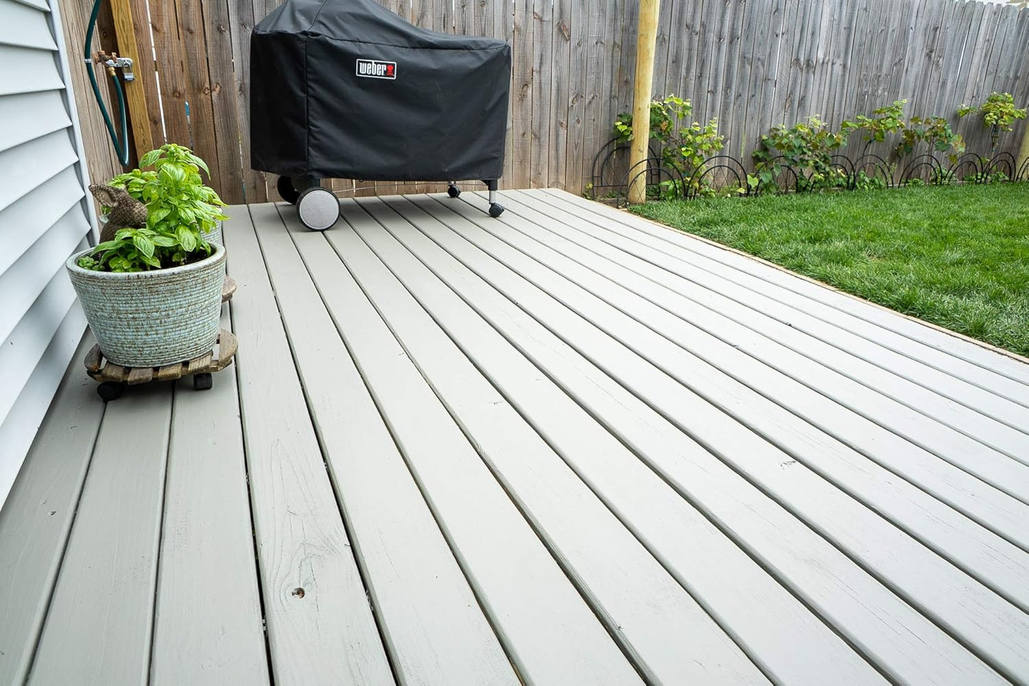 #1 Deck Premium Advanced Solid Color Outdoor Wood Stain and Sealer in One – Wate
