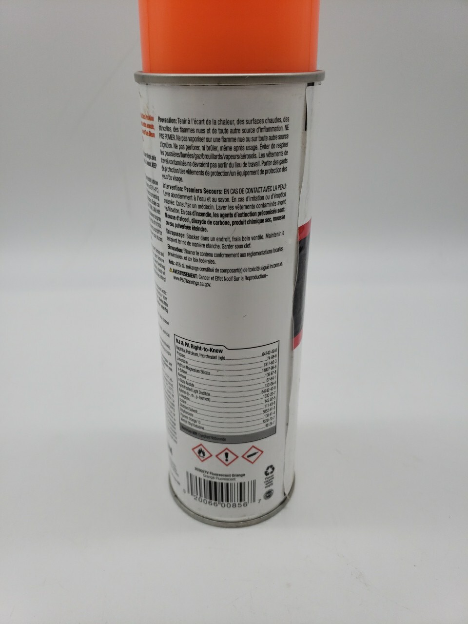 17 oz. Flat Alert Orange Inverted Marking Spray Paint