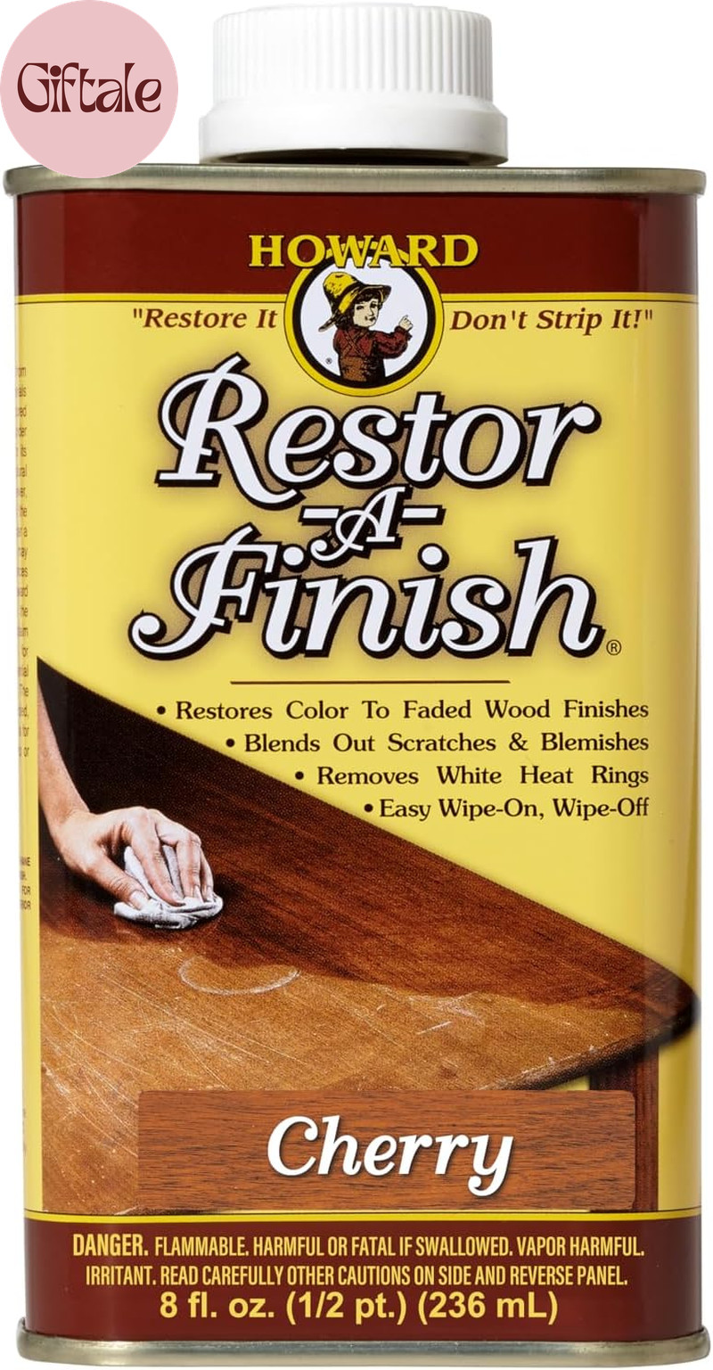 RF8 Products Restor-A-Finish, 8 Oz, Cherry, 8 Fluid Ounces