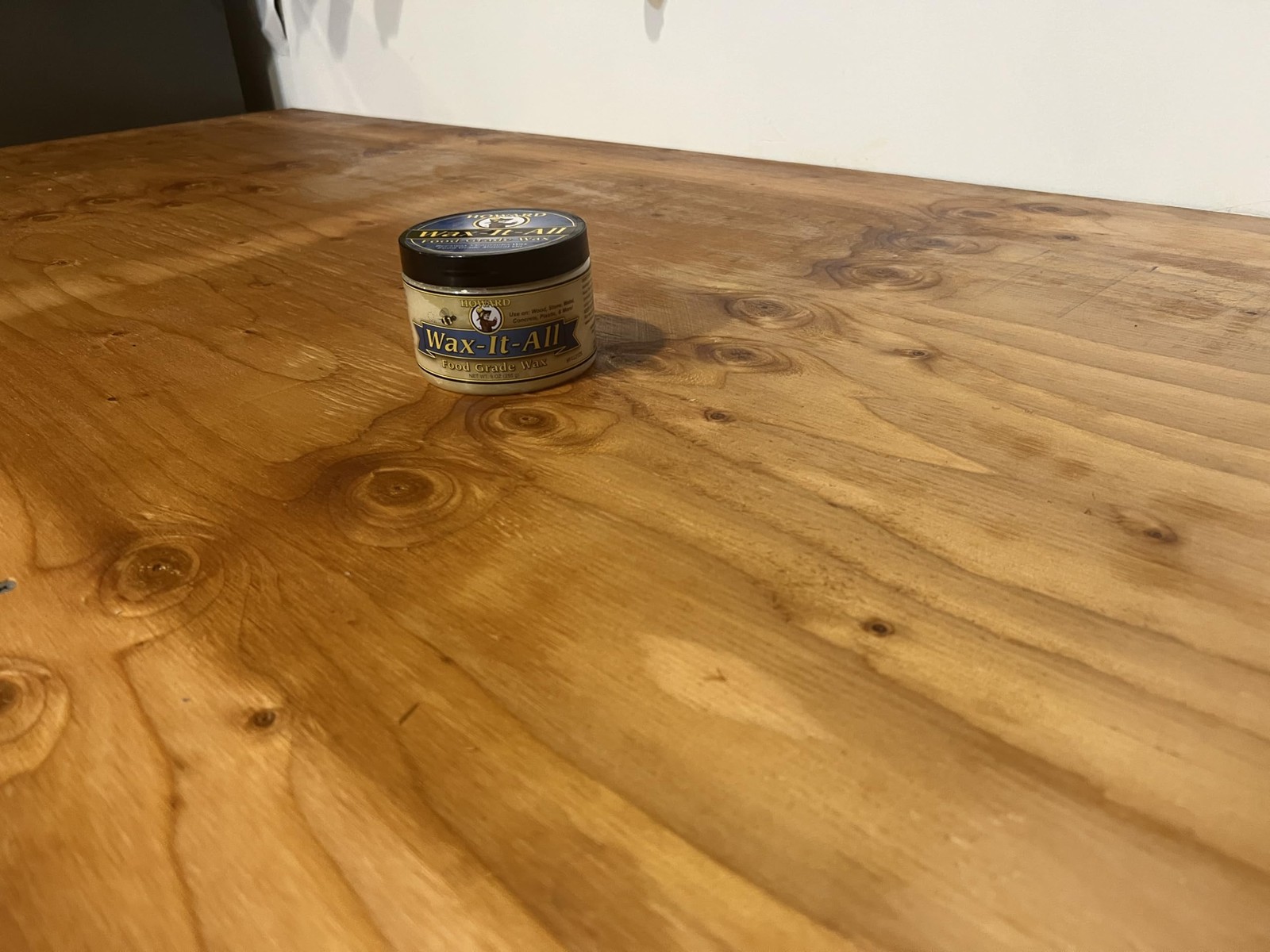 HOWARD WAX-IT-All – Protective Food-Grade Wax, 9 Ounce (Pack of 1), Cream
