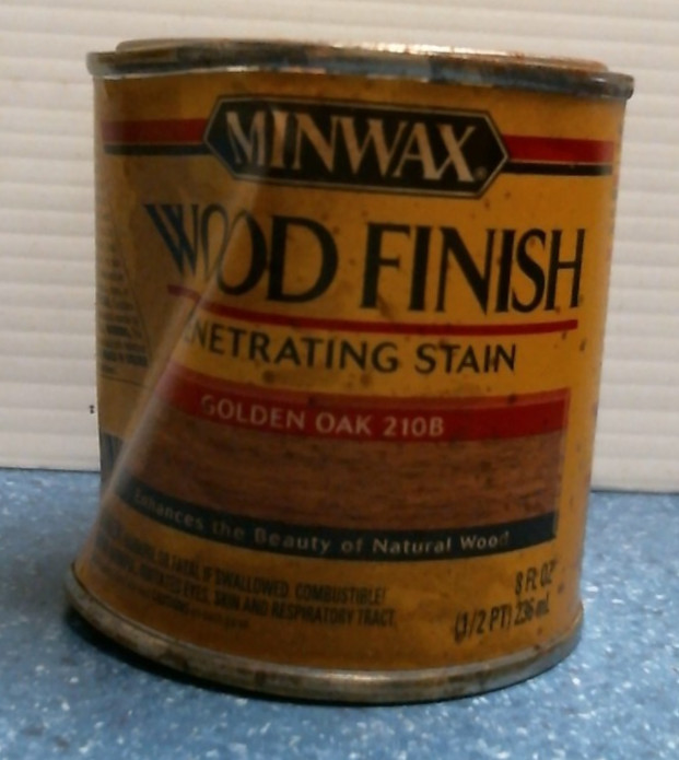 Minwax Wood Finish Penetrating Stain, Golden Oak 210B, 1/2 pt. (22102) FS