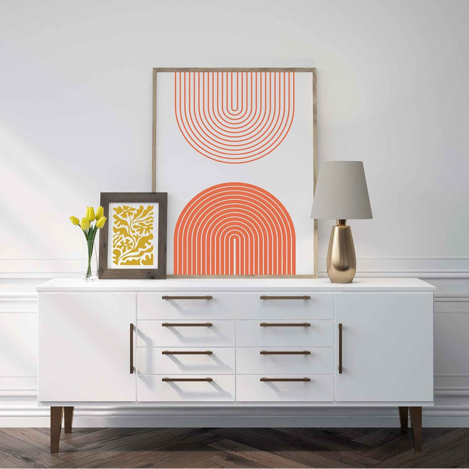 Pure White Cabinet Transformation Kit – 0.50 Gallon for Stunning Makeovers