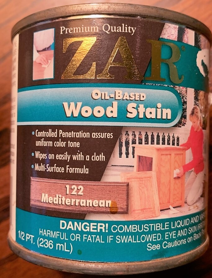 Zar Interior Stain 122 Mediterranean 1/2 pint