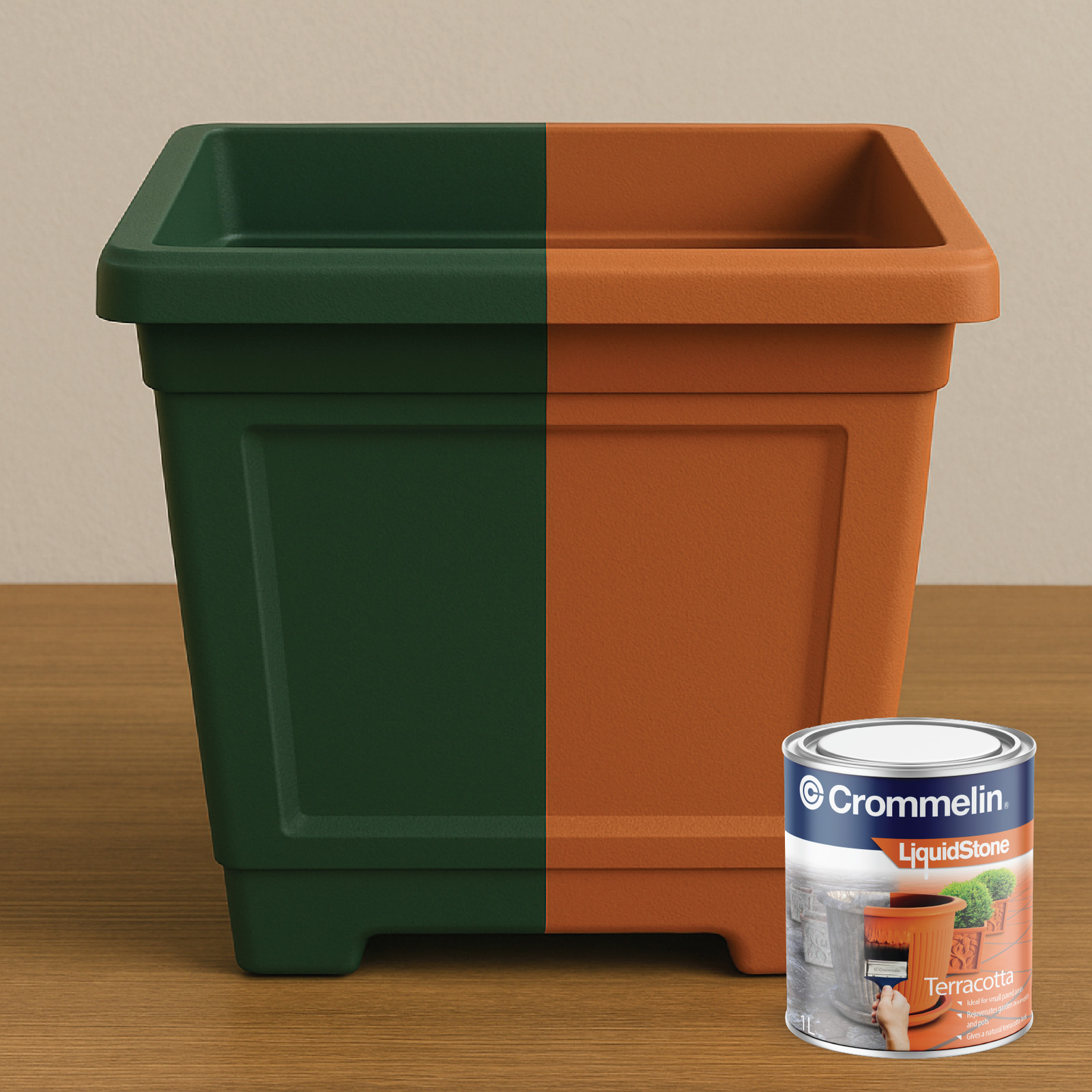 Crommelin 1L Terracotta Liquidstone
