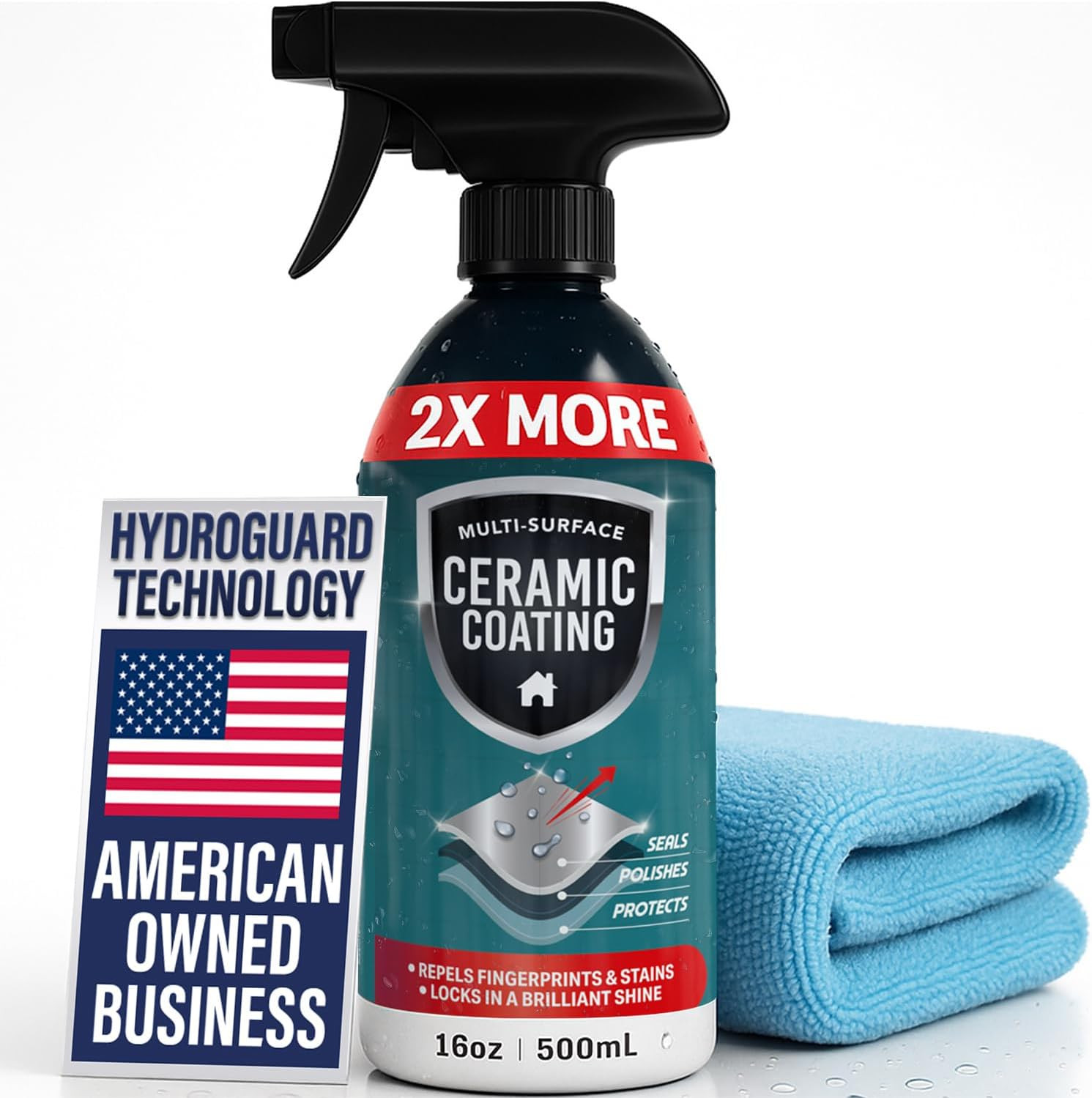 Ceramic Coating Spray for Stainless Steel Appliances — 16 Oz Home Ceramic Coatin