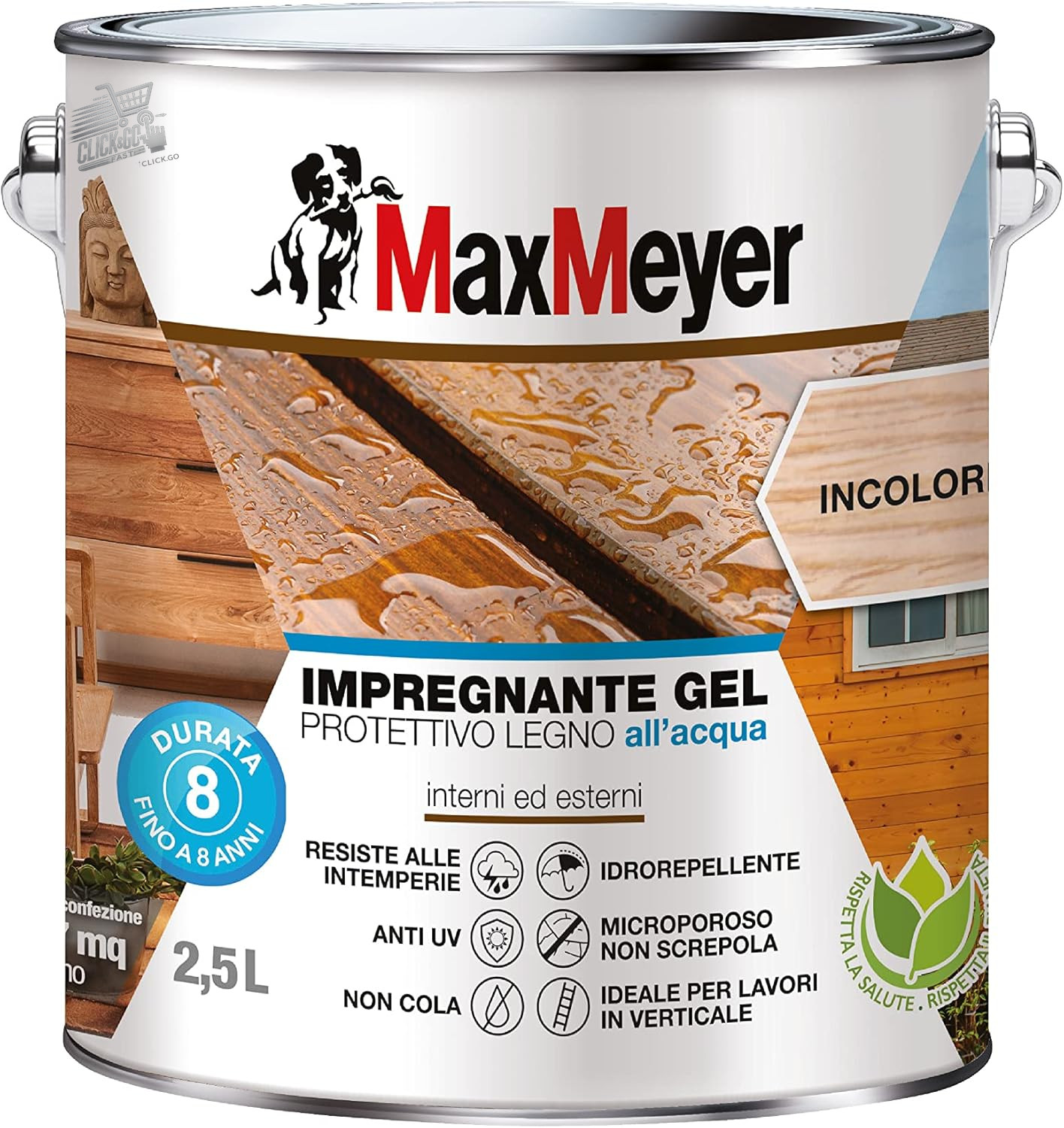 COLORLESS WATER GEL IMPREGNATOR 2.5 L