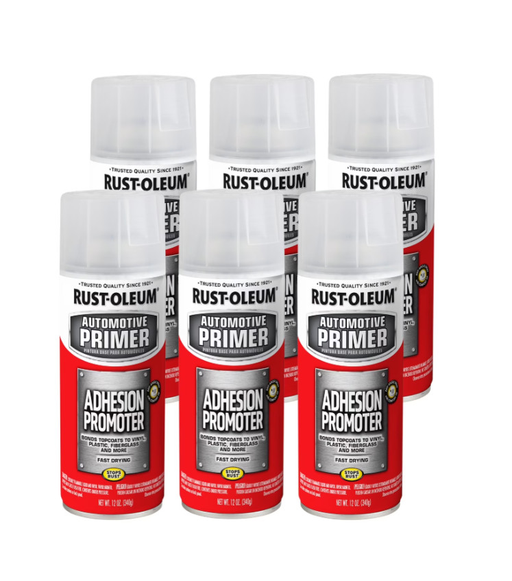 Rust-Oleum 251572 Spray Primer, Clear, 11 Oz 6 PACK