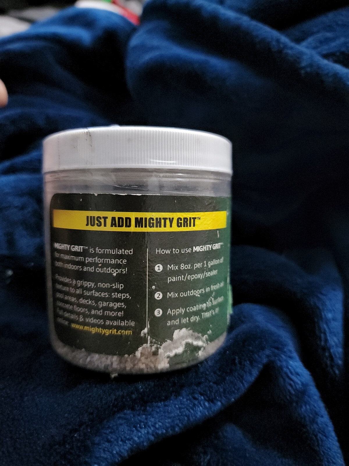 MIGHTY GRIT – Anti Skid Texture AddItive (8oz)