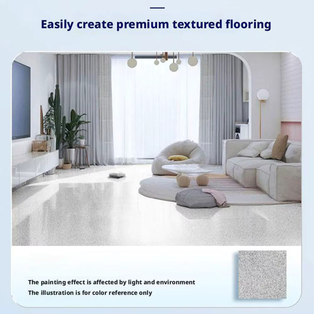 Louis Forest Epoxy Floor Paint, High-Gloss Marble Finish, Waterproof, Water-Base