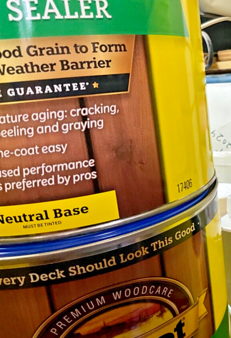 Cabot Semi-Solid Low VOC Semi-Solid Tintable Neutral Base Oil-Based x4 Gallons