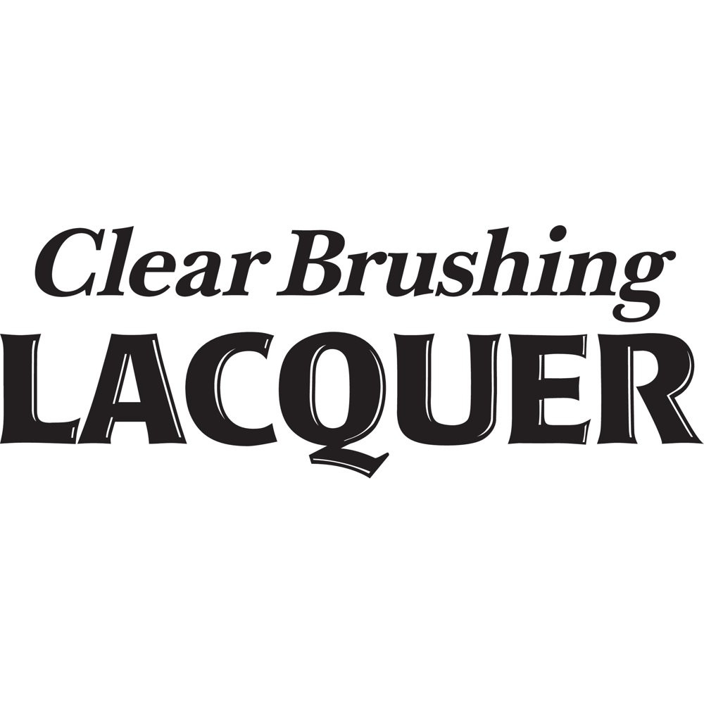 Semi-Gloss Clear Brushing Lacquer Finish Woodwork Furniture Doors Cabinets 1 Qt