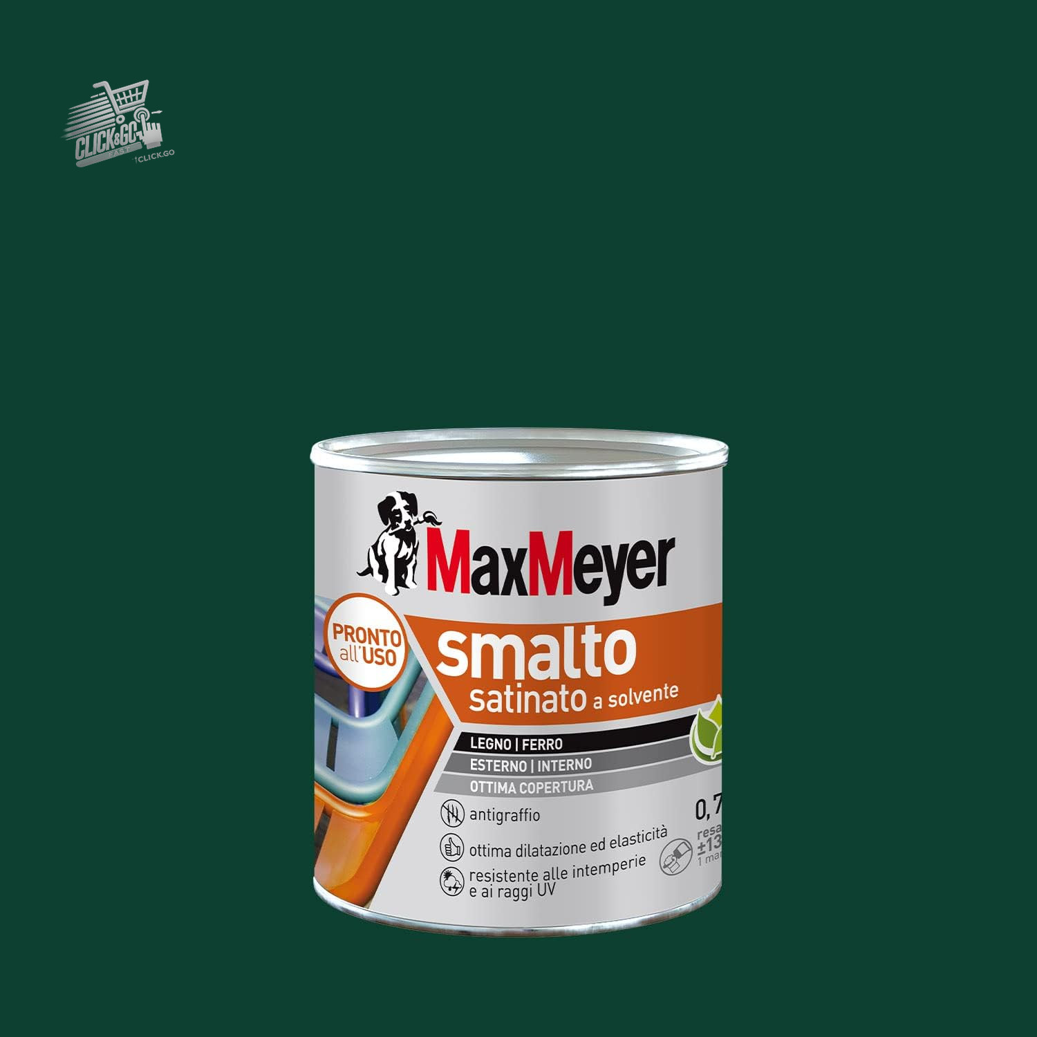 Solvent enamel for iron and satin wood MUSK R6005 0.750L