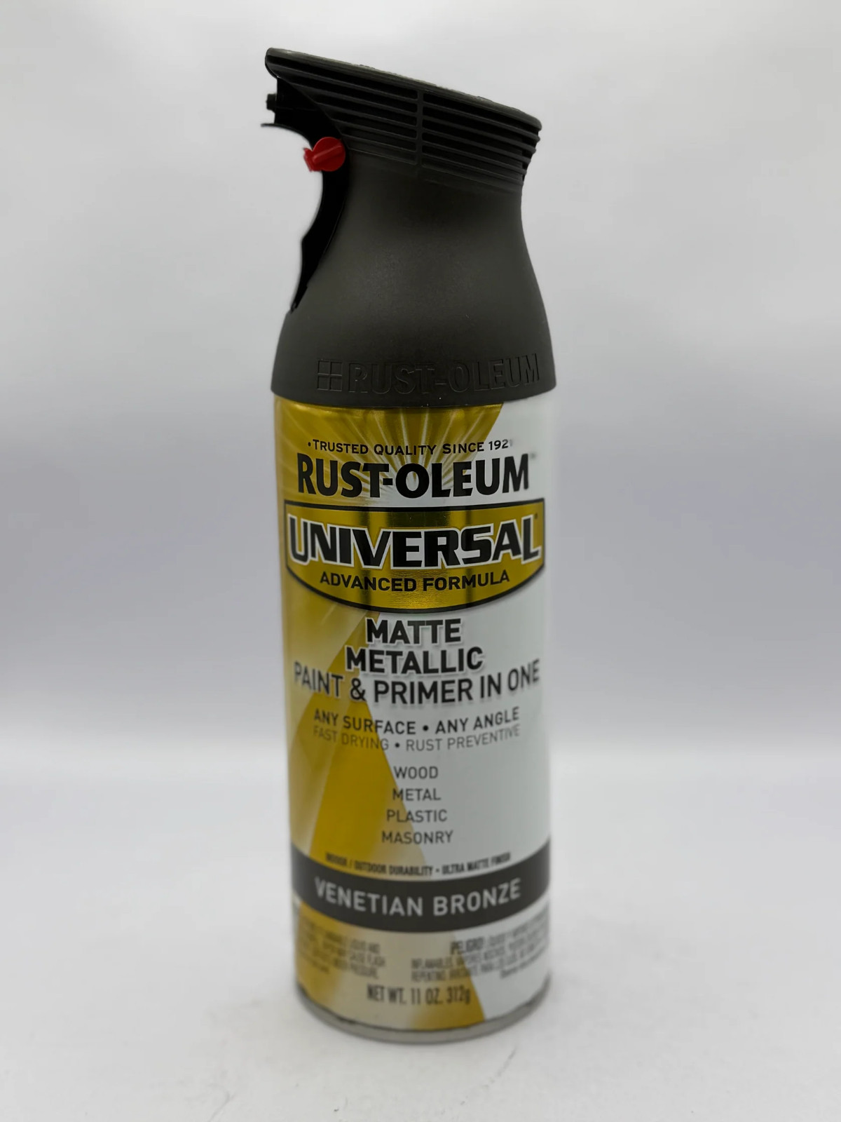 Rust-Oleum Universal Spray Paint Venetian Bronze Matte Metallic Paint Primer
