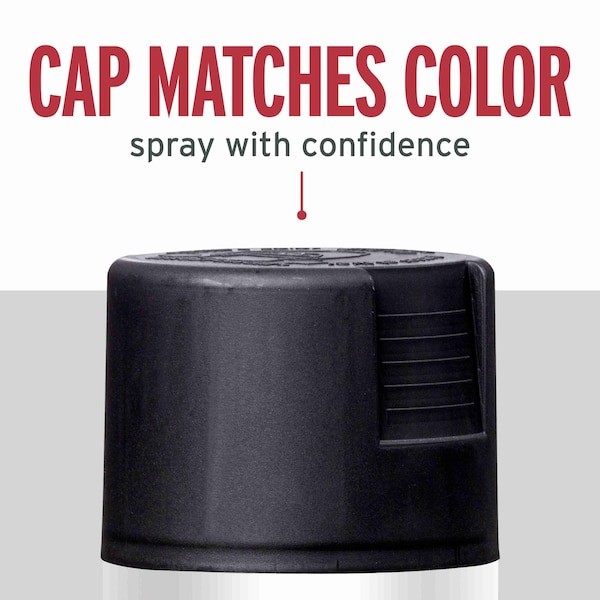 Rust-Oleum 7777830 Spray Paint, Black, Satin, Solvent, 12 Oz