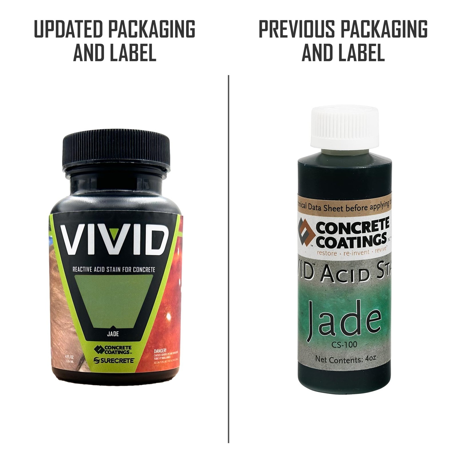 Vivid Acid Stain For Concrete Jade 4oz