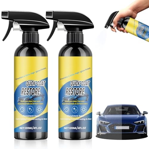 2Pcs Nano Quick Coat Restore Coating Spray, 2026 Advanced Automobile Quick